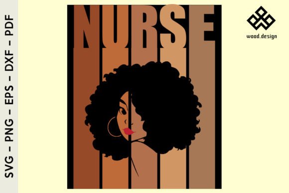 Afro Nurse SVG: Graphics & Freebies for Crafters