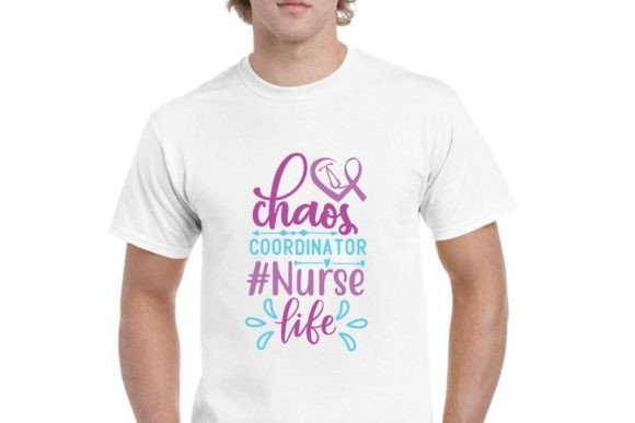 Chaos Coordinator Nurs: Graphics for T-Shirt Designs