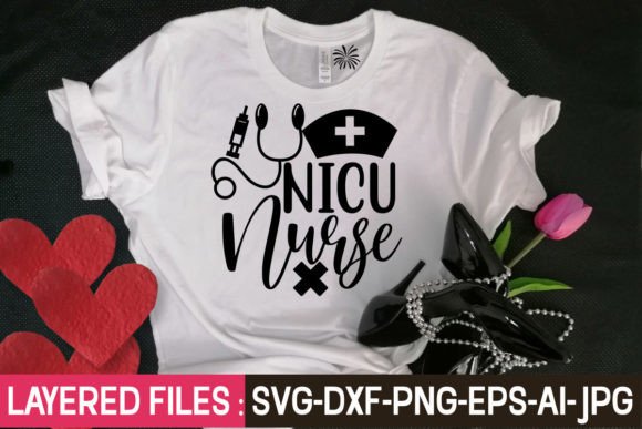 Nicu Nurse Svg Cut File Graphics