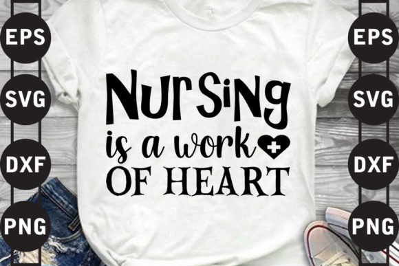 Nurse Svg Design: Graphics for T-Shirt Designs