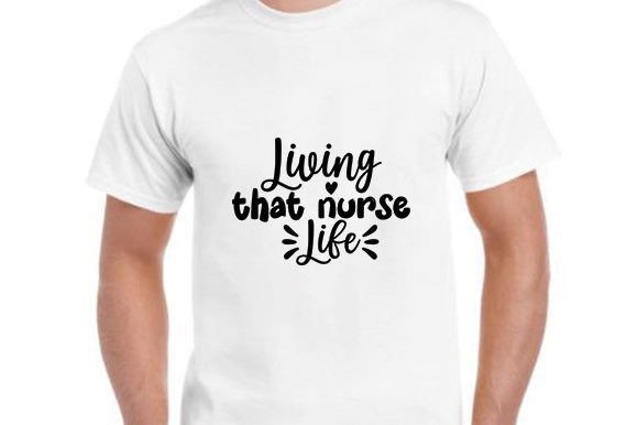 Nurse SVG Design: Graphics for T-Shirt Designs