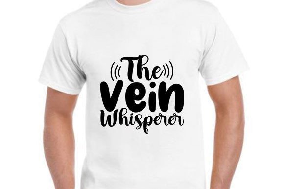 Nurse SVG Design – The Vein Whisperer