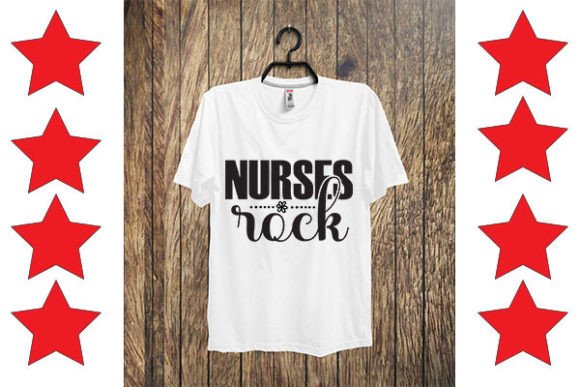 Nurse Svg Designs Nurses Rock – Graphics & T-Shirt Designs