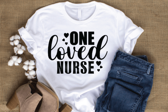 One Love Nurse-SVG Design: Graphics for T-Shirt Designs