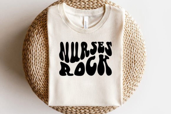 Retro Nurse SVG Design, Nurses Rock